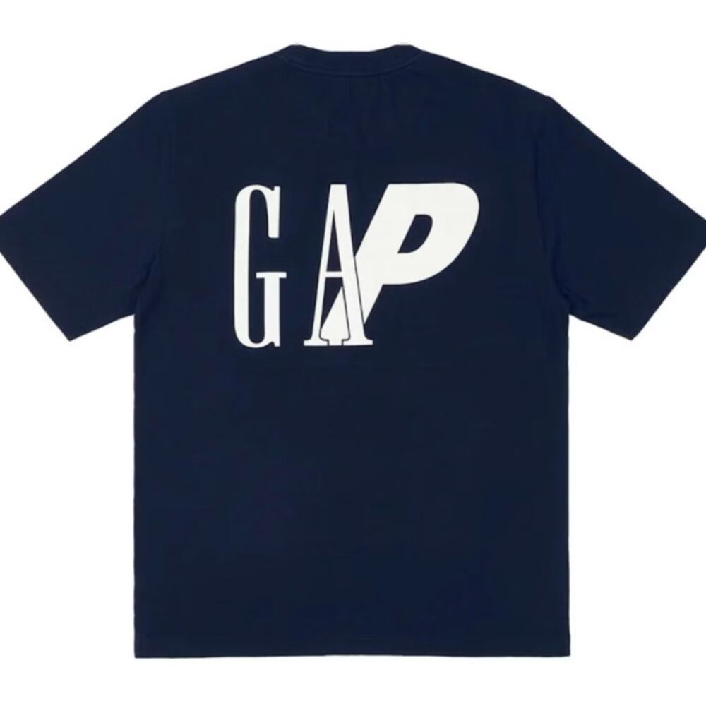 •NEW• Gap x Palace Navy Blue Short-Sleeve Tee • Men's Large (SS24)